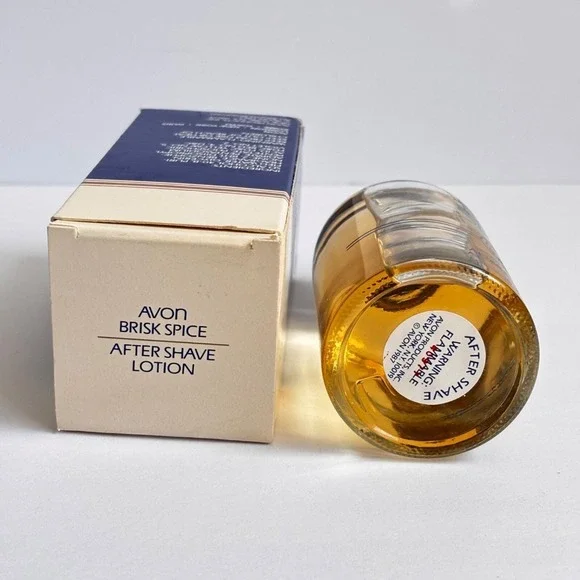 Avon Brisk Spice 1987 Version Splash Liquid After Shave Lotion 4.5 oz New in Box - Picture 3 of 3